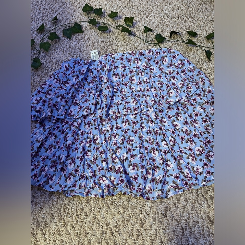 Zara Floral Skirt Size S